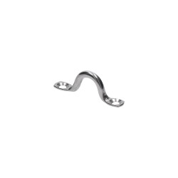 Oko podložky, obľúka 4 mm, brúsená nerez AISI 304 Oko podložky, obľúka 4 mm, brúsená nerez AISI 304